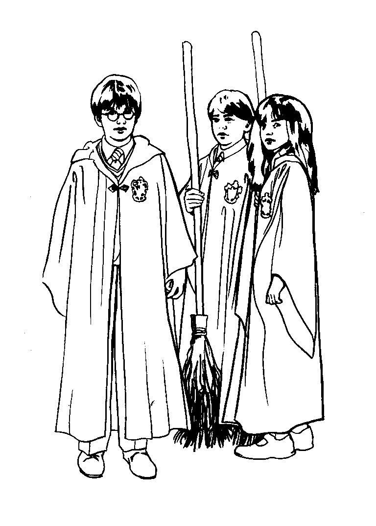 Kids-n-fun.com | Coloring page Harry Potter and the Philosophers Stone ...